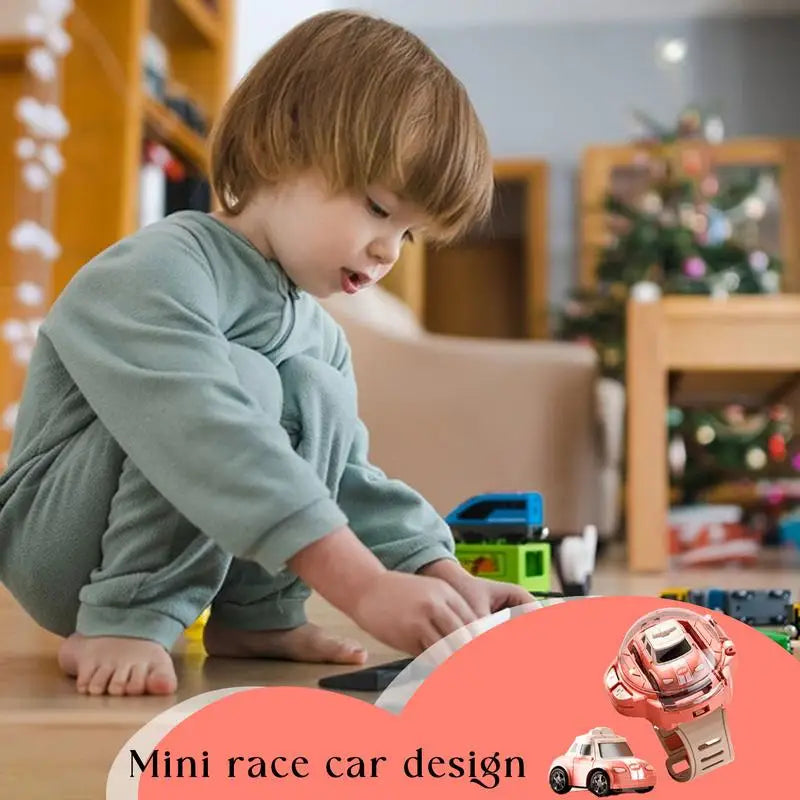 Remote Control Watch Car For Kids 30 Meters Long Distance RC Car Toy RC Race Car Toy For Indoor Outdoor Floor Carpet Or Grass - THOOBO!