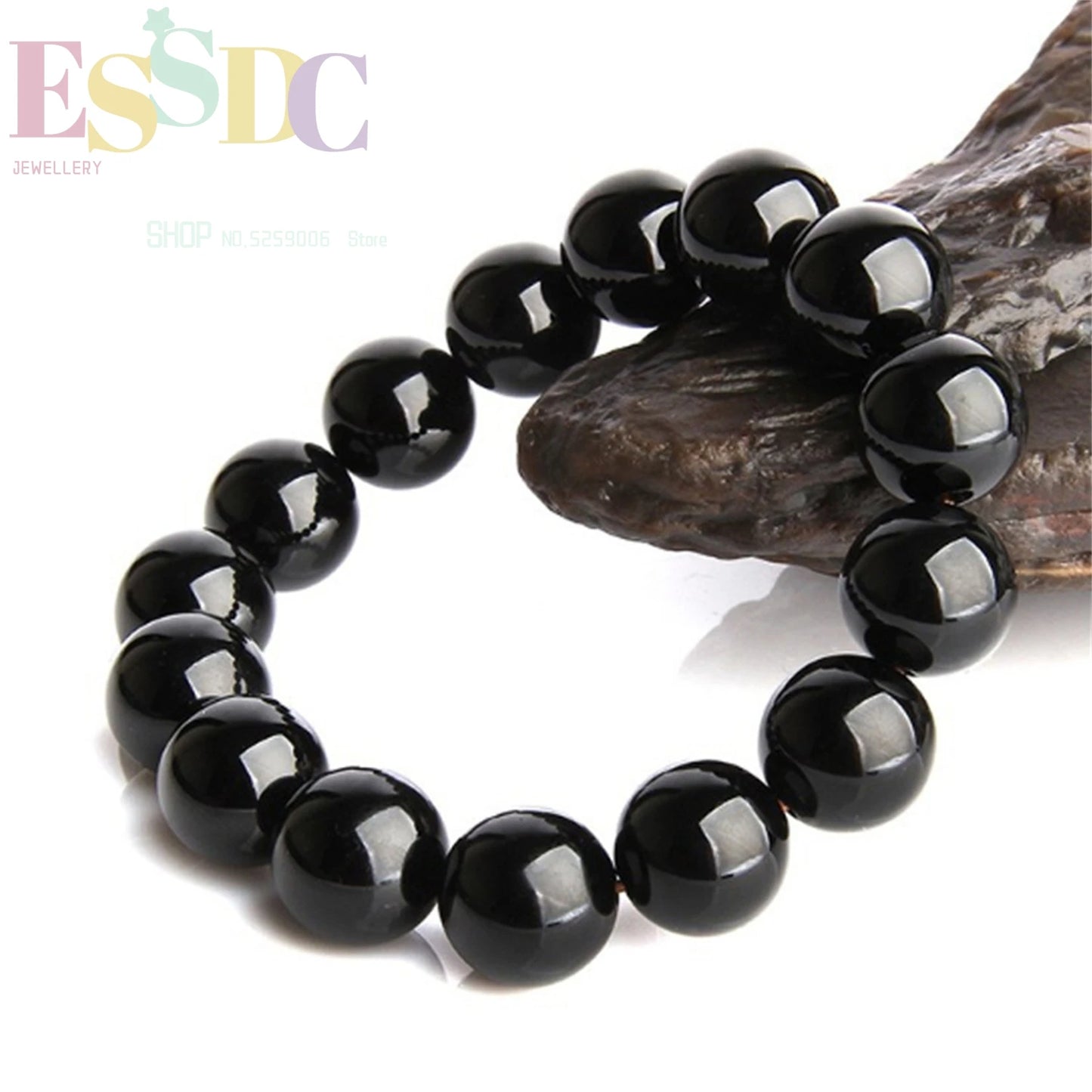 Tiger Eye & Hematite Energy Bracelet – Magnetic Healing Beads for Strength, Balance & Happy Vibes ✨