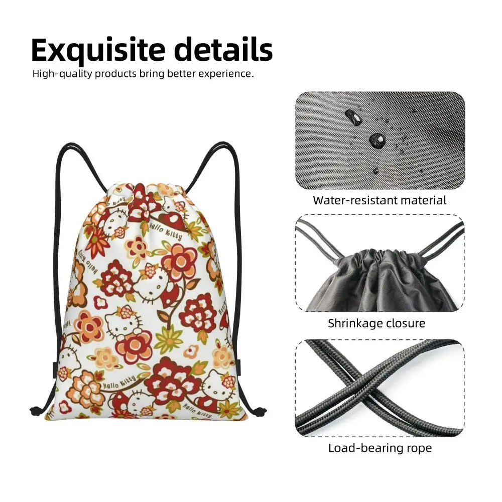 Hello Kitty Drawstring Backpack — Cute Strength, Daily Charm, Universal Smile