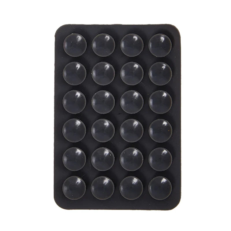 Silicone Suction Pad For Mobile Phone Fixture Suction Cup Backed Adhesive Silicone Rubber Sucker Pad For Fixed Pad