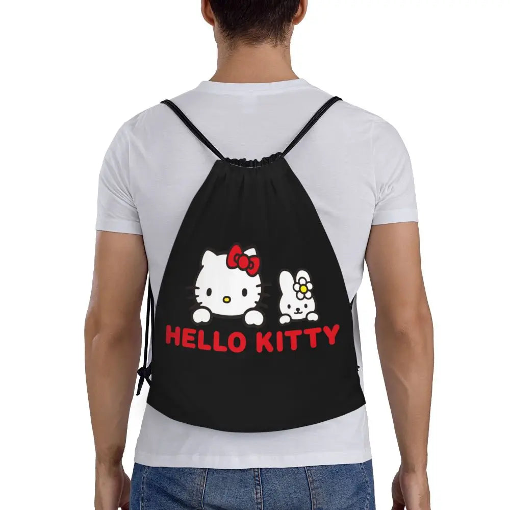 Hello Kitty Drawstring Backpack — Cute Strength, Daily Charm, Universal Smile
