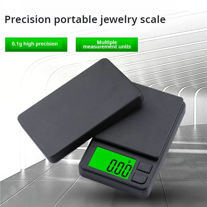 PRECISION PIXEL Mini Jewelry Scale – 0.01g Accuracy Pocket Weighing Wizard for Gold, Gems & Herbs - THOOBO!