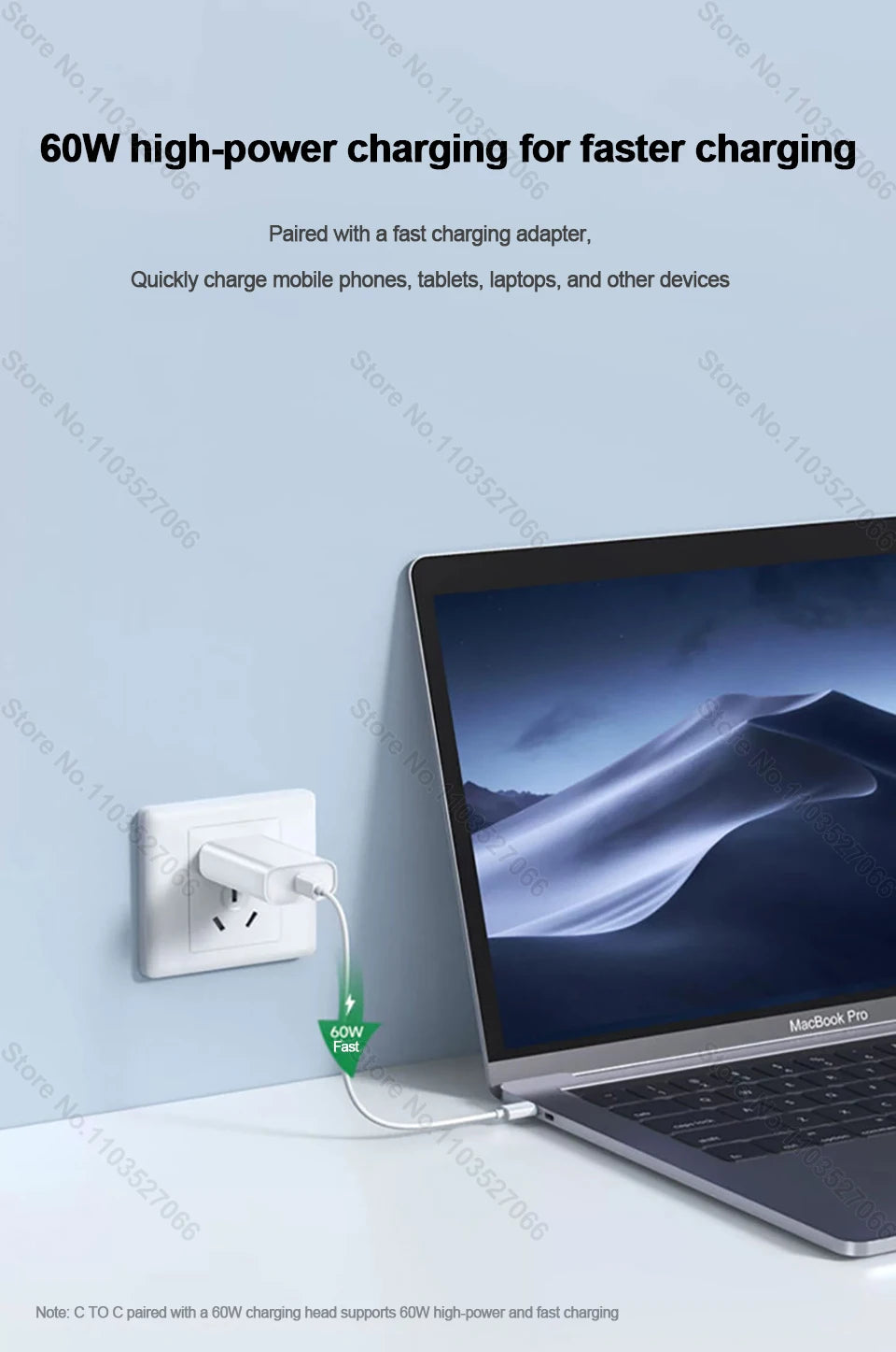 ⚡ Pocket Dynamo 60W Fast Charging USB-C Travel Cable Kit 🔌✨