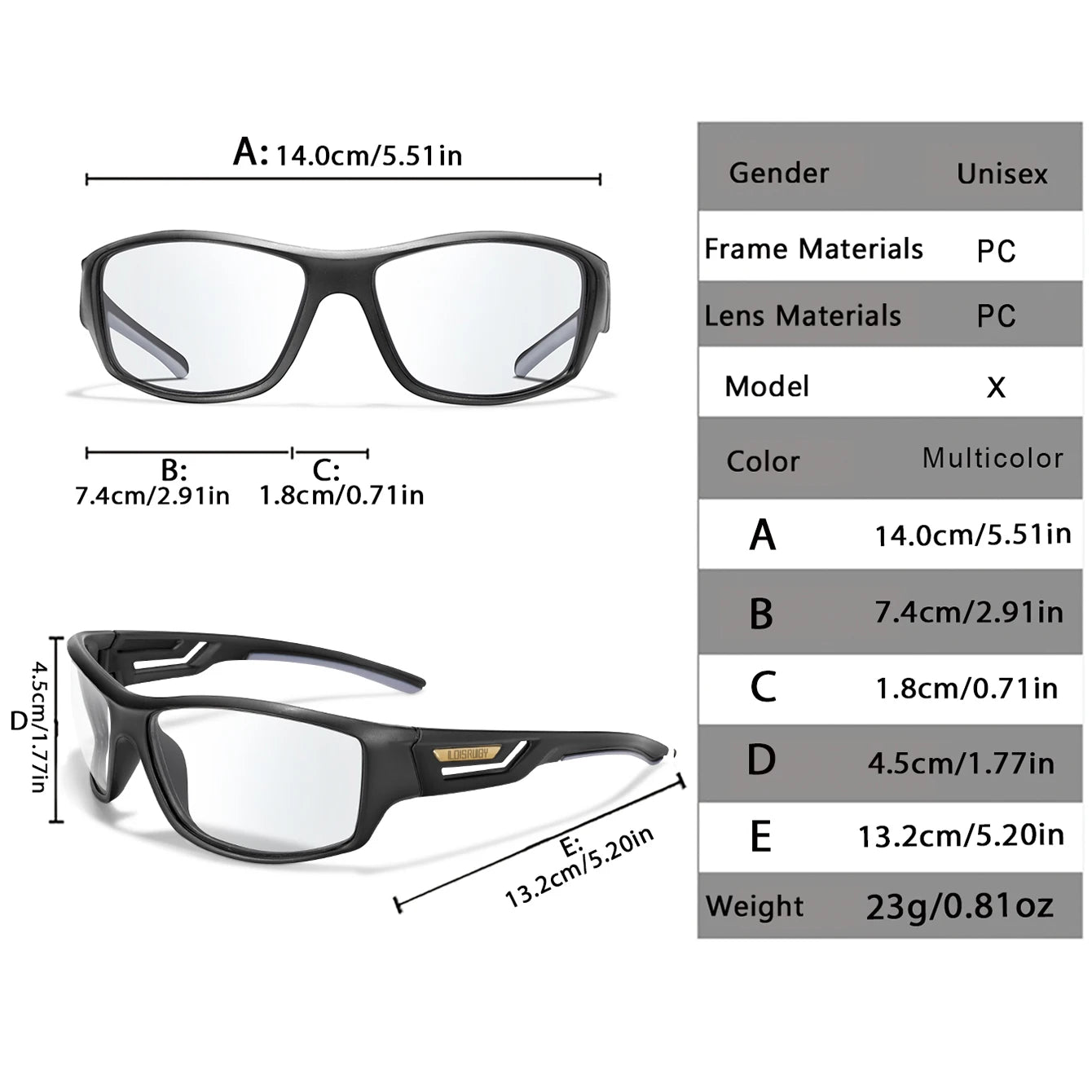 LOISRUBY CamoShift Photochromic Cycling Sunglasses – Road-Ready Vision for Every Light & Every Ride - THOOBO!