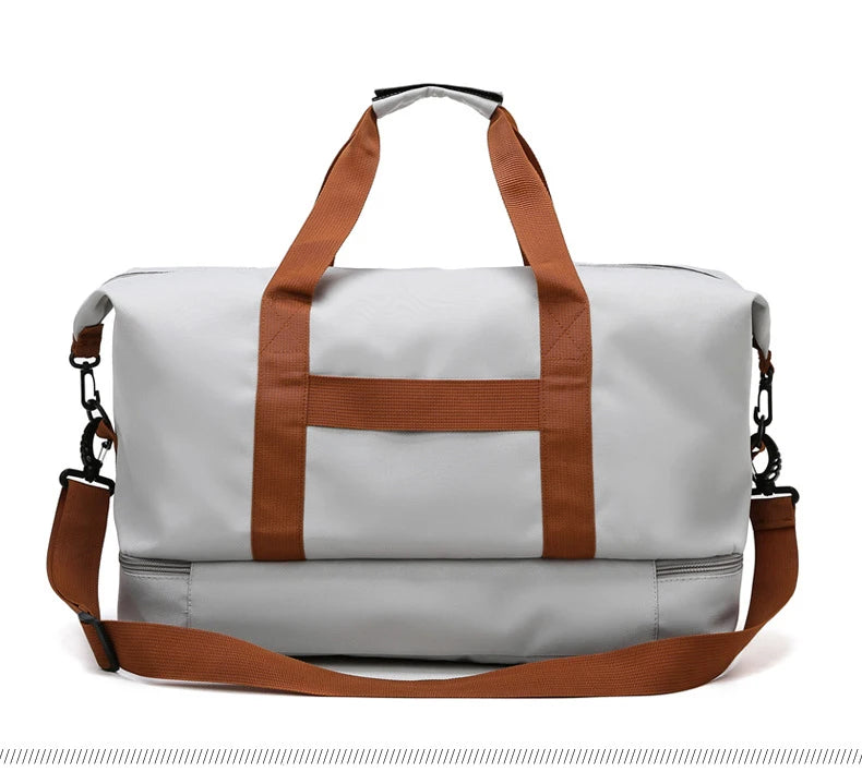 AquaVault Pro — Oxford Waterproof Travel & Gym Tote with Shoe Compartment