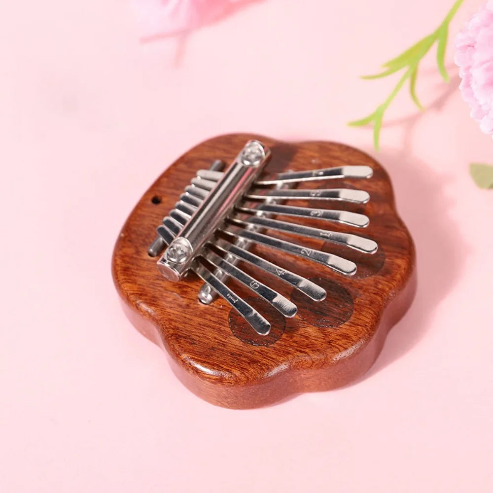 Piano Pendant 8 Key Finger Thumb Piano Marimba Musical Adult Beginners Kalimba Mini Thumb Piano Good Accessory Pendant Gift - THOOBO!