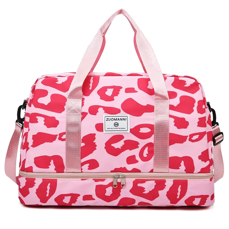 SkyVault Oxford — Waterproof Large-Capacity Travel & Gym Tote for Fashion, Fitness, and Flight