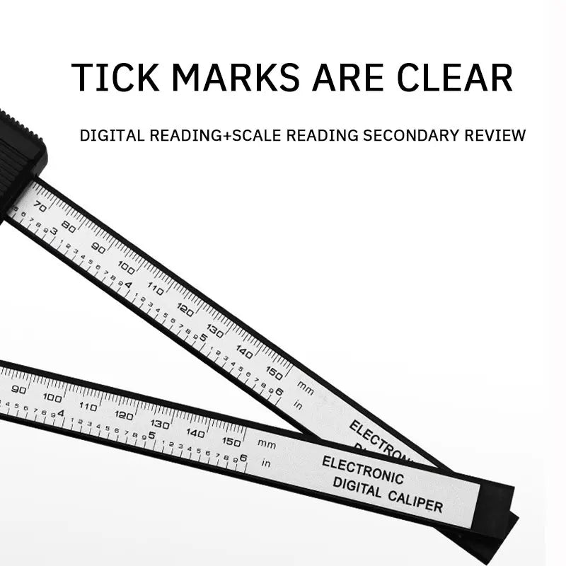 Tiny Ruler. Big Brains. – The 150mm Digital Vernier Caliper That Outsmarts Your Tape Measure