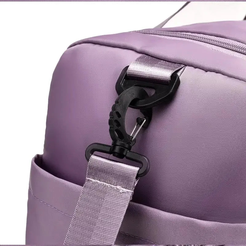 Stitch Splash-Pro Gym Duffel — Waterproof Kawaii Carryall with Shoe Compartment & Wet/Dry Divide (44×28×19cm)