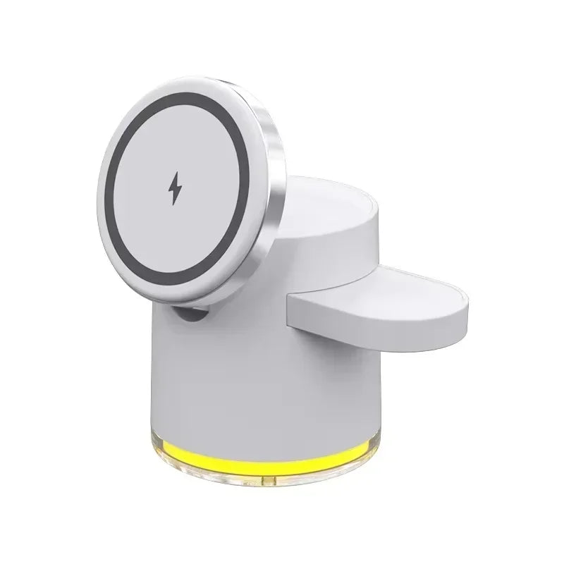 ZapNest 4-in-1 Fast Charging Dock + Night Light for Apple Devices