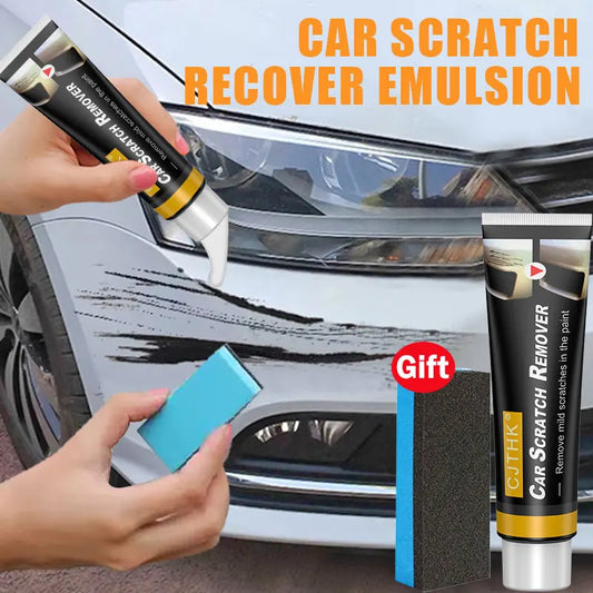 ScratchSnax Car Paint Fixer Wax – Swirl-Busting, Shine-Restoring, Tar-Obliterating Repair Paste for DIY Auto Glow-Ups