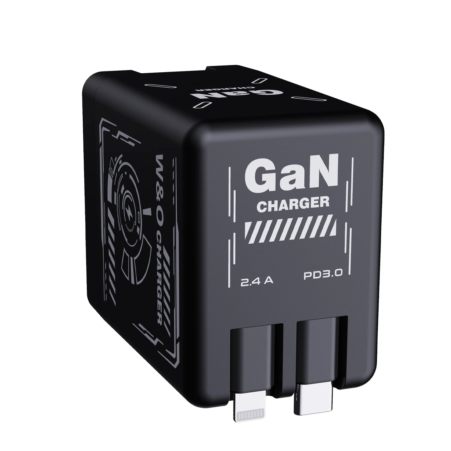 W&O GaN Fast Charging Cable – Liquid Silicone Power for Type-C & Lightning