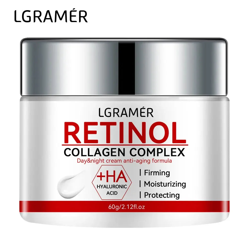 Retinol Lifting Firming Cream Collagen Smooth wrinkles Face Cream For Moisturizer Whitening Brighten Skin Products - THOOBO!