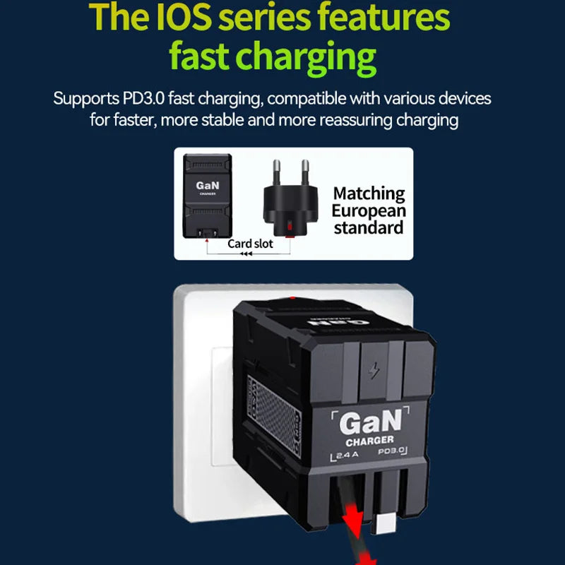 Xiaomi 120W Usb C Fast Charger Muti 2 Ports Type C Pd Wall Adapter For Iphone 15 Pro Huawei Samsung Portable High Speed Charging