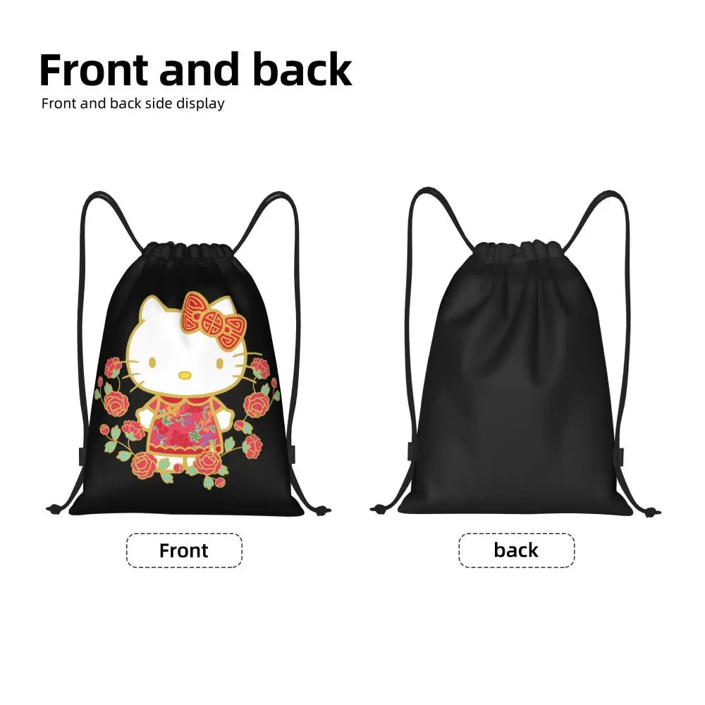 Hello Kitty Drawstring Backpack — Cute Strength, Daily Charm, Universal Smile