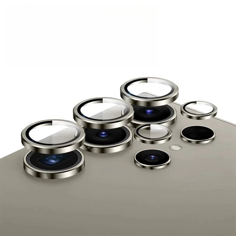 Metal Camera Protector For Samsung Galaxy S24 Ultra S24+ s24plus Alloy Ring lens Glass For Galaxy S24ultra Cap