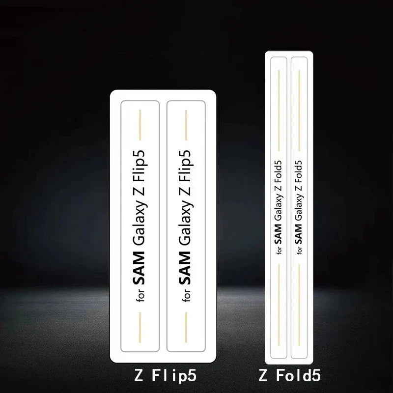 Middle Hinge Hydrogel Film For Samsung Galaxy Z Fold 7 6 5 Flip5 4 3 Anti-Scratch Screen Protector Sticker Border z fold5 film