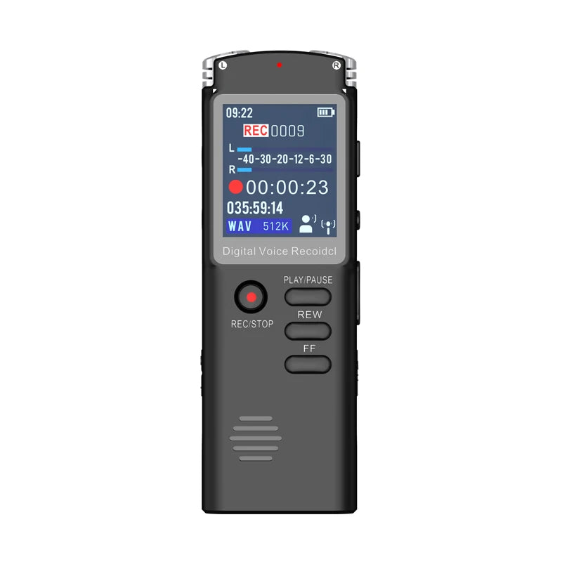 Voice Recorder - Voice Activated Recorder with Earphone & USB Charge Cable, Digital Voice Recorder with Playback for Lectures & - THOOBO!