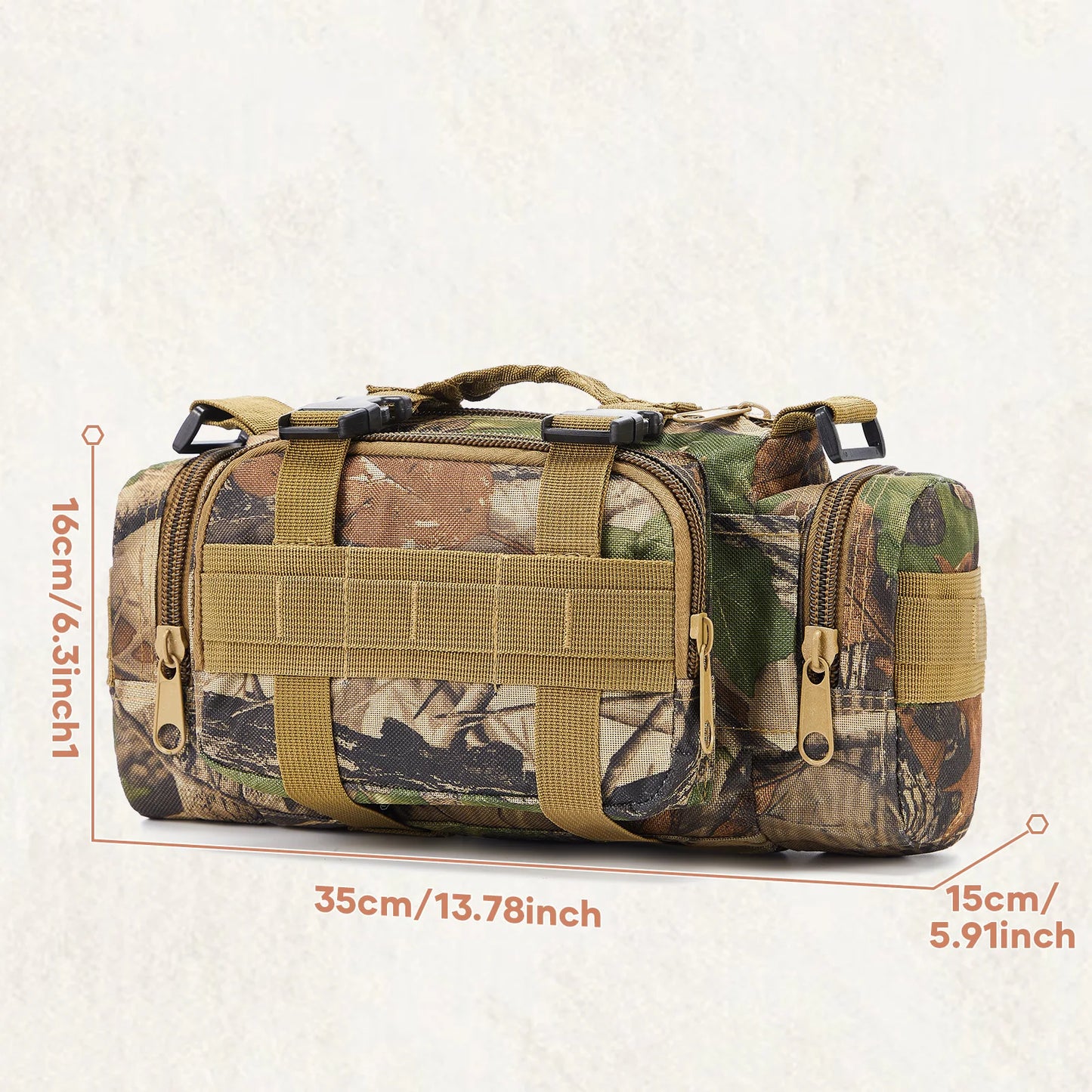 Tactical Shoulder Bag Military Backpack Outdoor Mini Travel Duffle Bag Messenger Bag Small Camouflage Gym Bag Hunting Camping