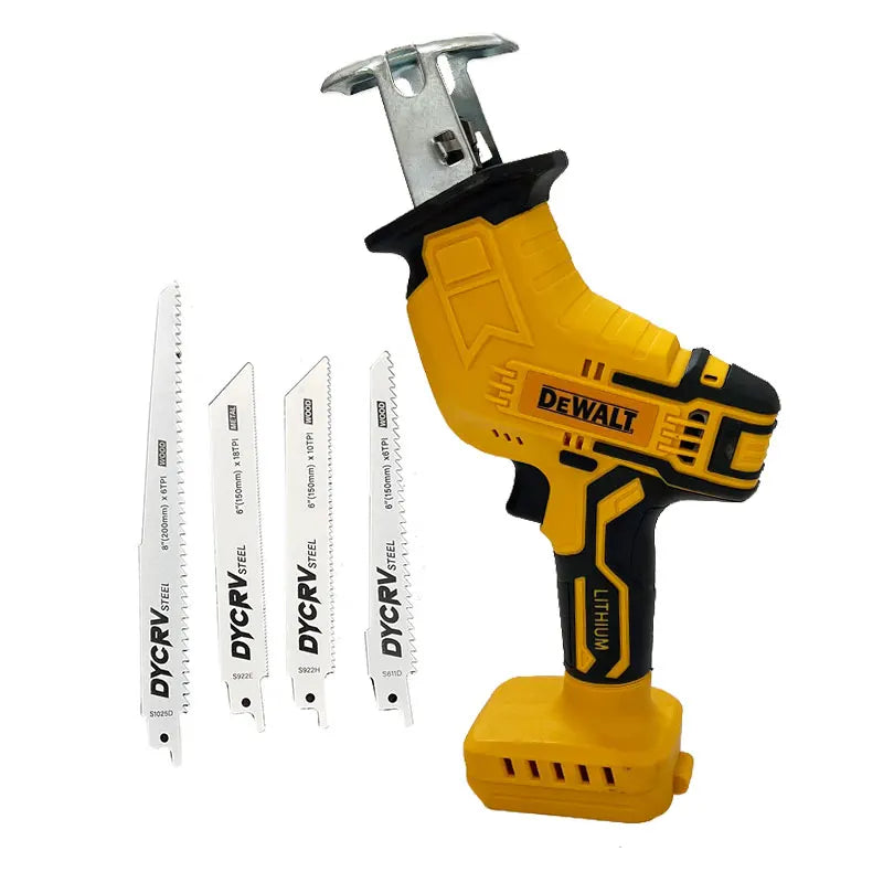 Dewalt 2800RPM Cordless Reciprocating Saw 20V Brushless Electric Saw Multifunctional Metal Wood Pipe Cutting Saw Power Tool - THOOBO!
