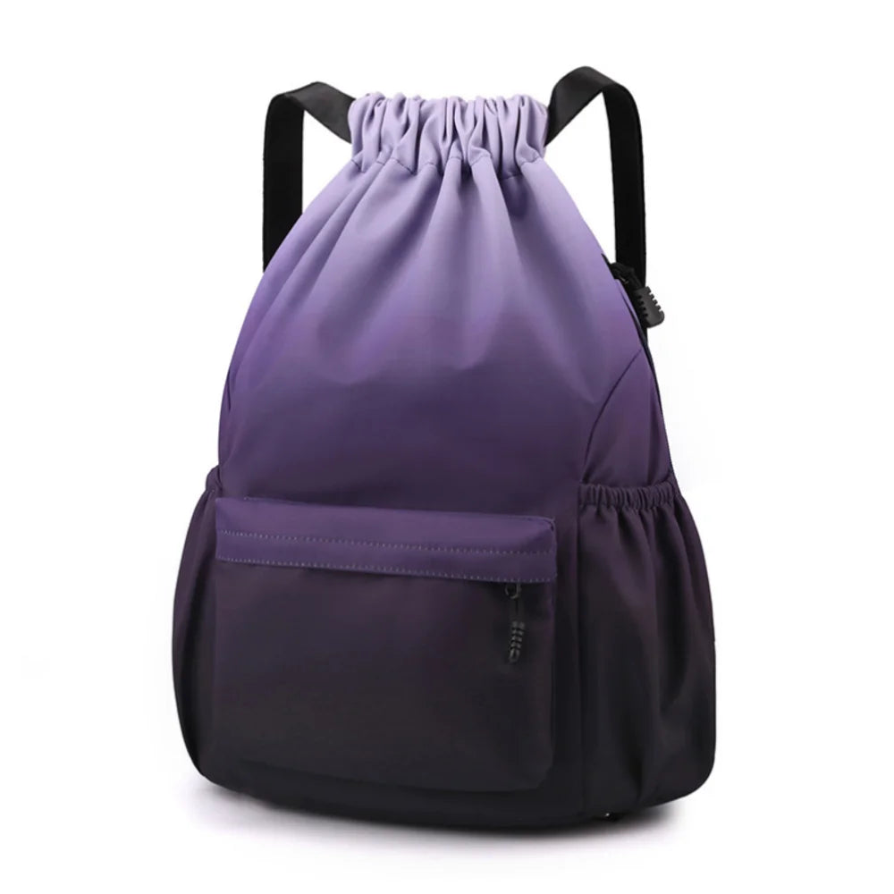 HydroCord Flex — Water-Resistant Drawstring Gym & Swim Backpack for Men & Women