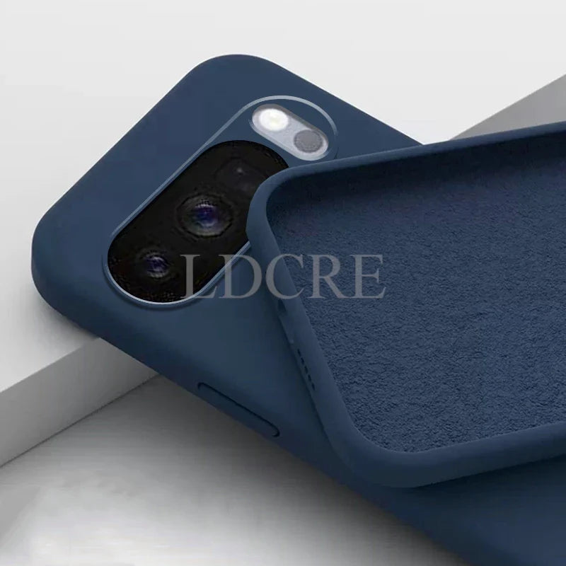 Liquid Silicone Plain Cover For Google Pixel 10 Pro Case Pixel 10 Pro Cover TPU Rubber Phone Protect Case Pixel 10 Pro X6 Cover