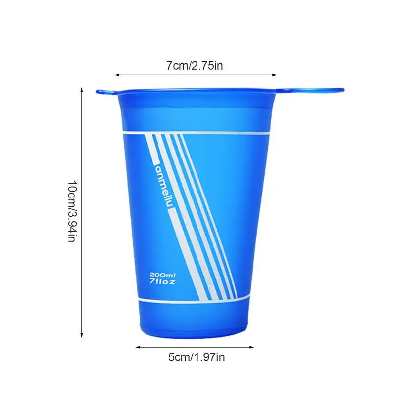 Bendy Buddy 200ml Soft Sports Bottle – Fold, Sip & Go