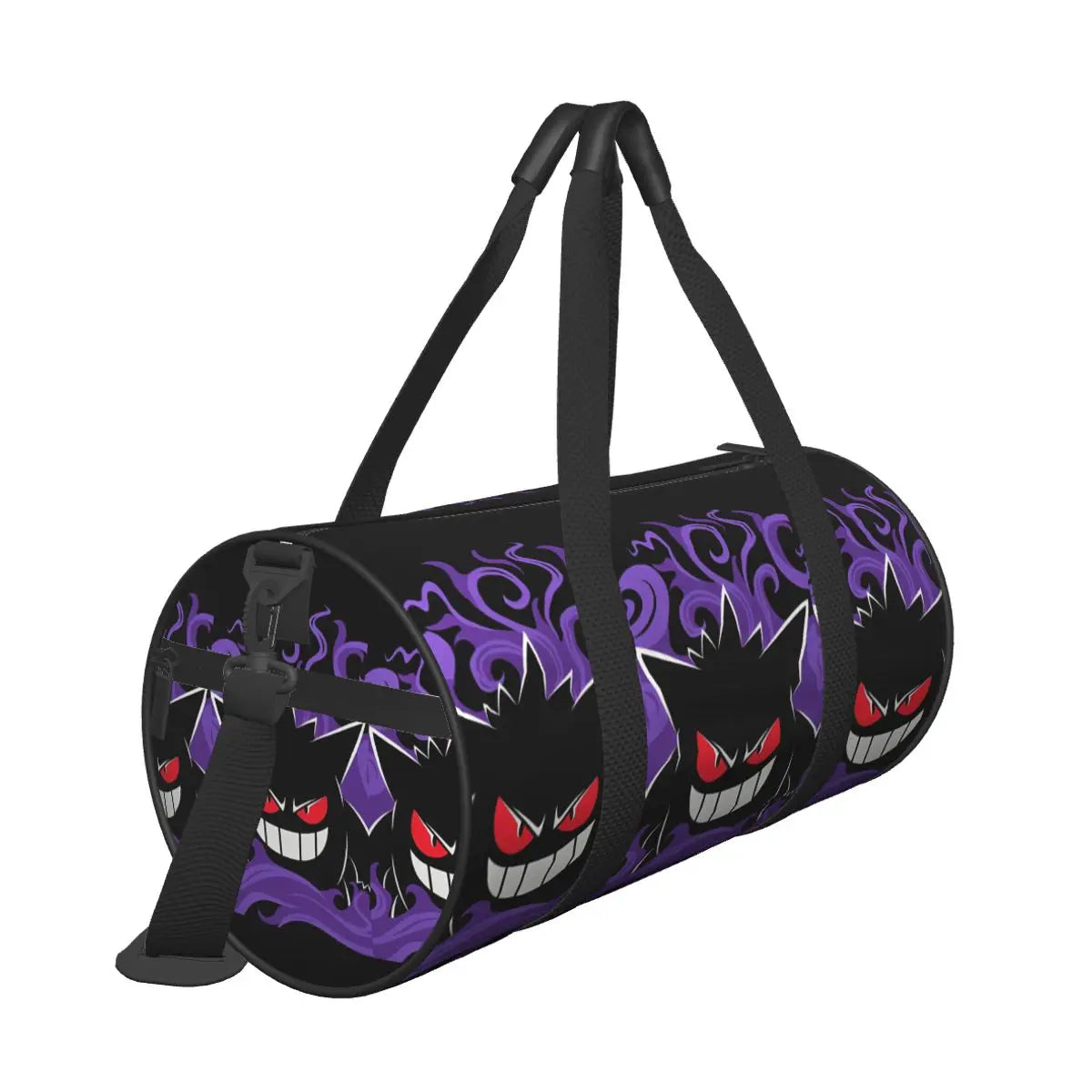 Gengar ShadowPack — Large Waterproof Pokémon Travel & Gym Duffle Bag for Hardcore Trainers