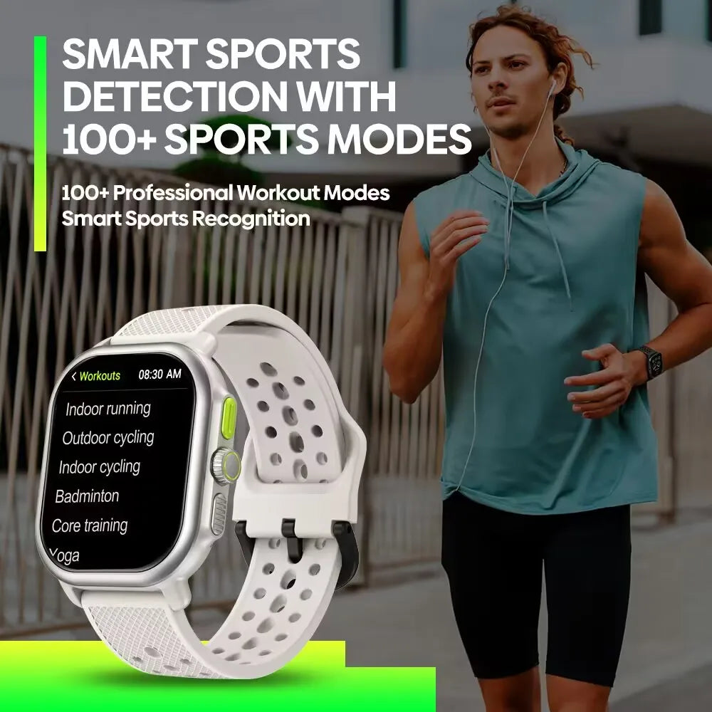 New Zeblaze Beyond 3 Pro GPS Smart Watch Built-in GPS & Route Import 2.15" AMOLED Display Make/Receive Phone Calls Smartwatch