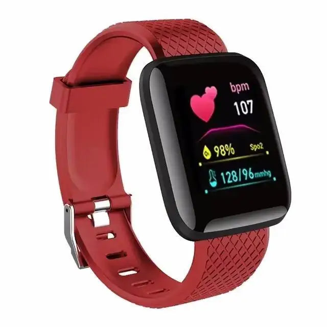 WristIQ 116 – Lightweight Bluetooth Smartwatch for Fitness, Sleep, Messages &amp; Daily Tracking with USB Charging