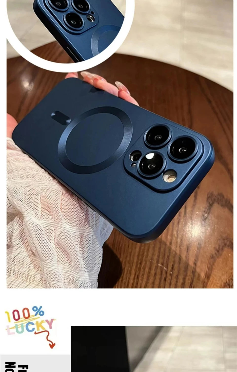 Original For Magsafe Magnetic Case For iPhone 16 13 12 11 14 15 Pro Max Matte Shockproof Cover Wireless Charge Phone Accessories - THOOBO!