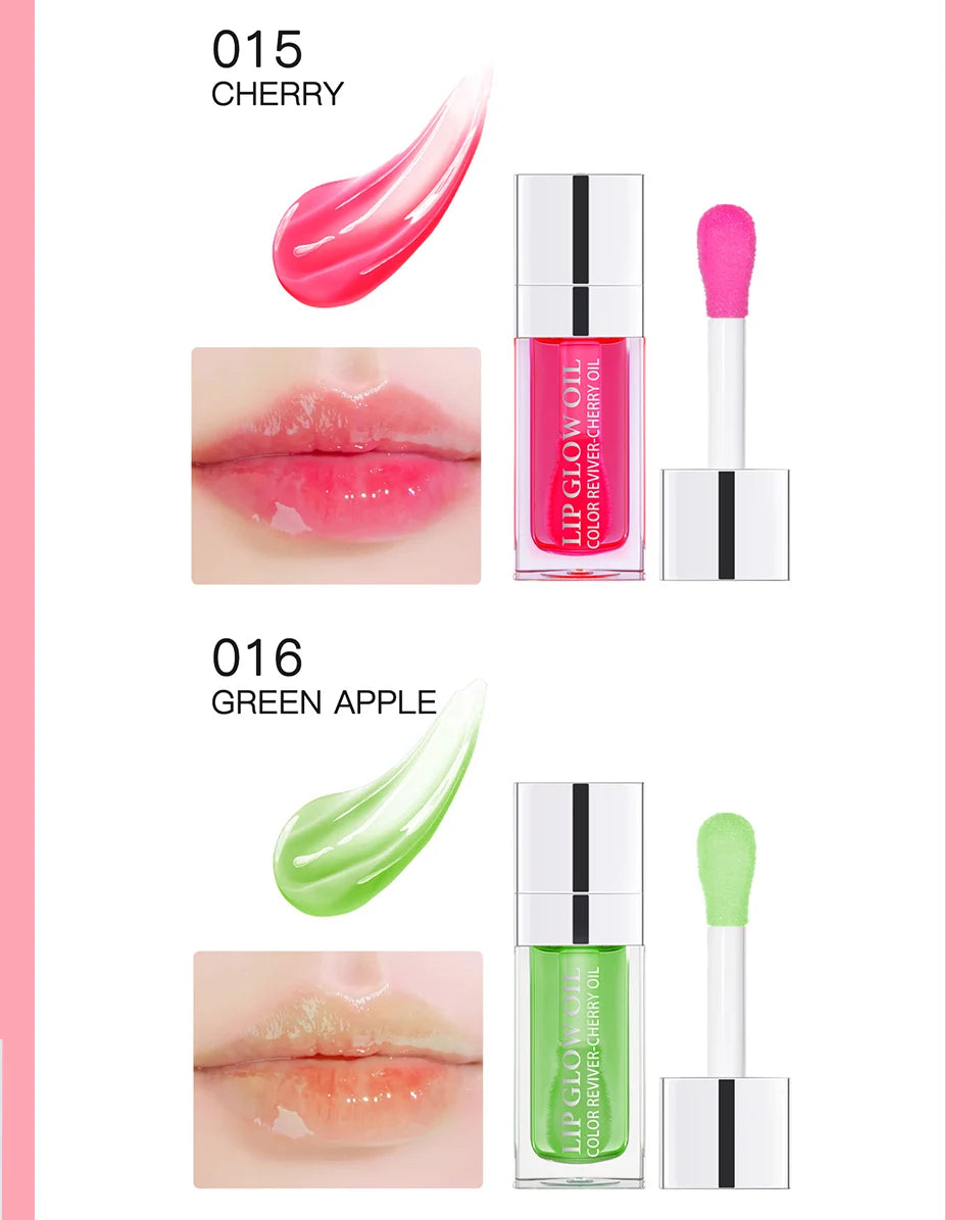 Moisturizing Lip Balm Original Lip Oil Gloss Care of the Lips Benetitnt for Lips Plumping Exfoliating Pink Plumping Gloss Oil - THOOBO!