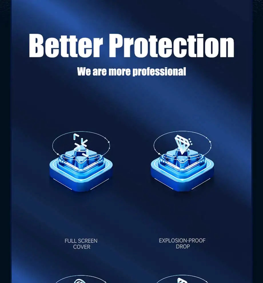 4PCS Tempered Glass for iPhone 11 12 13 14 15 Pro XR X XS Max Screen Protector on for iPhone 12 13 Mini 7 8 6 Plus SE Glass - THOOBO!