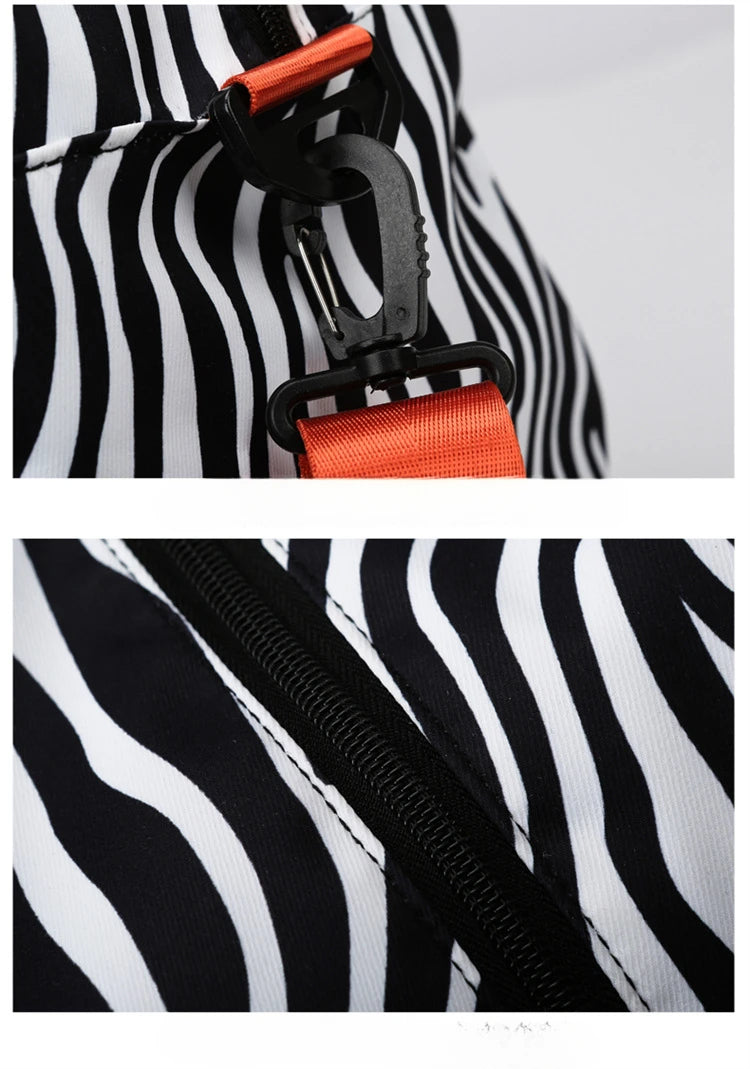 SkyVault Oxford — Waterproof Large-Capacity Travel & Gym Tote for Fashion, Fitness, and Flight