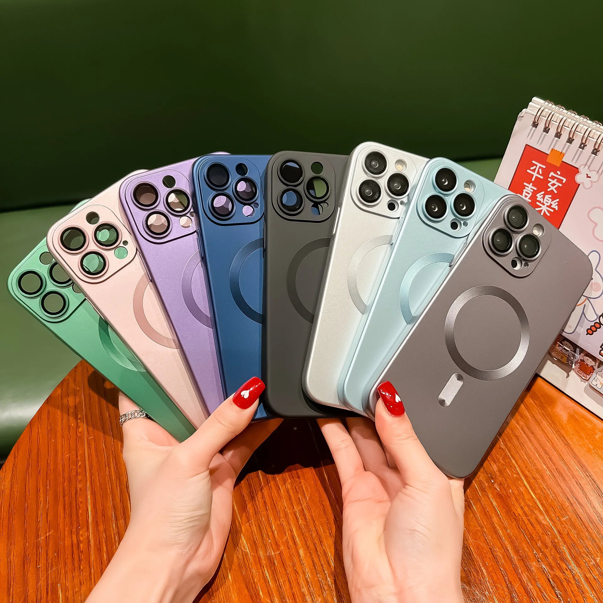 Original For Magsafe Magnetic Case For iPhone 16 13 12 11 14 15 Pro Max Matte Shockproof Cover Wireless Charge Phone Accessories - THOOBO!