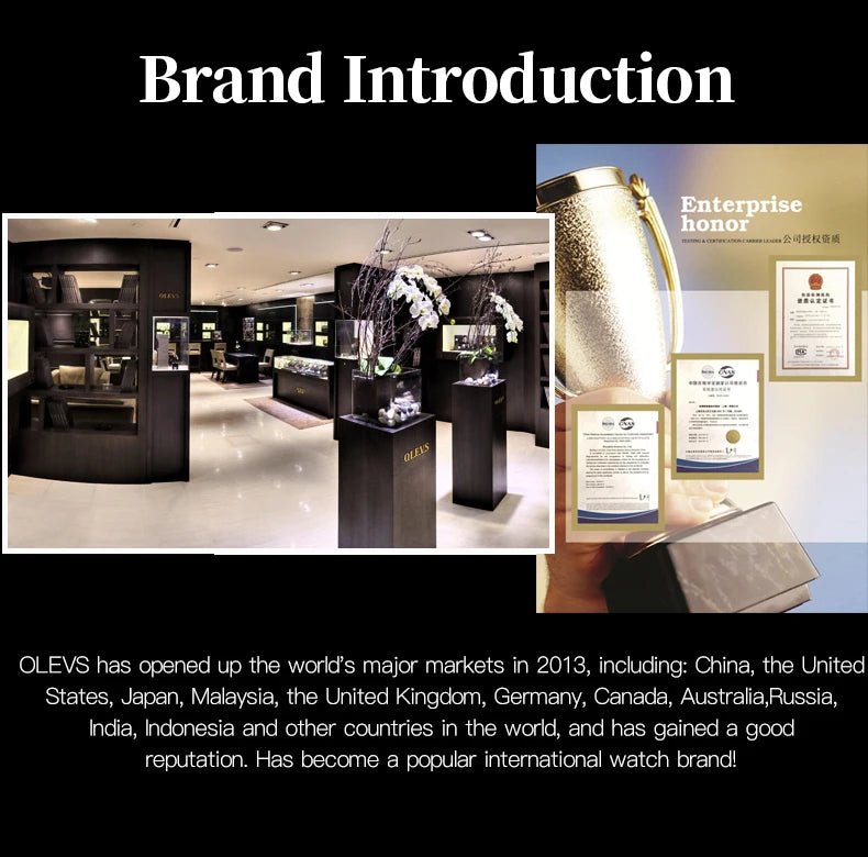 OLEVS Golden Square Quartz Watch — Waterproof Leather Strap, Luminous Date Display, Large Dial Men’s Luxury Timepiece 9925