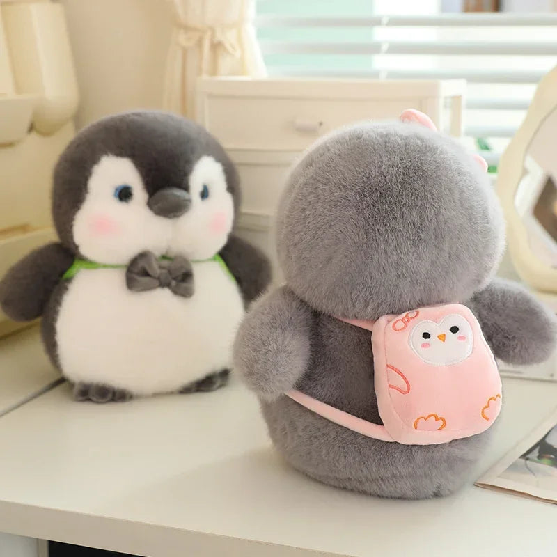 Soft Penguin Plush Toy – Cute Cartoon Stuffed Animal Doll for Kids