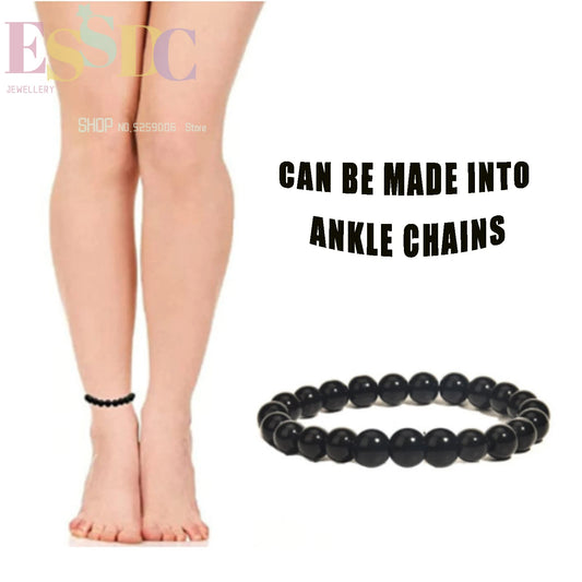 Tiger Eye & Hematite Energy Bracelet – Magnetic Healing Beads for Strength, Balance & Happy Vibes ✨