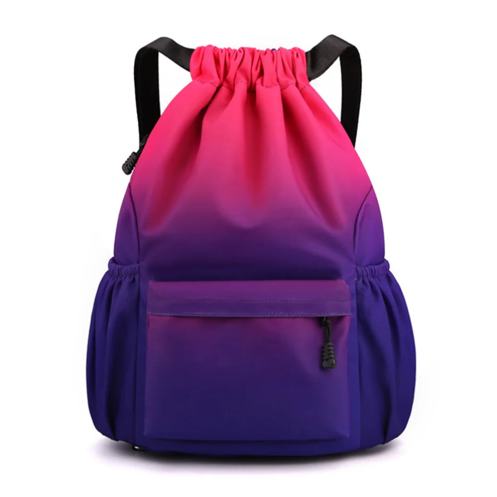 HydroCord Flex — Water-Resistant Drawstring Gym & Swim Backpack for Men & Women