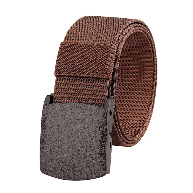 StealthStrap Airport-Ready Tactical Nylon Belt – Ultra-Light, Metal-Free, Adjustable Outdoor Waist Belt for Men & Women (1.5" Wide)