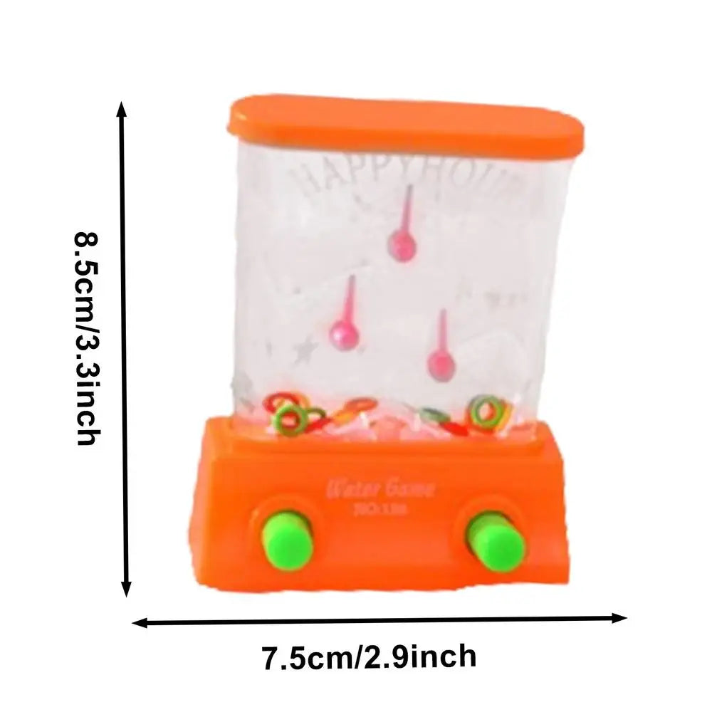 Handheld Water Game Miniature Arcade Set Water Games Educational Fine Motor Toys With Toss Water Ring Retro Pastime Party Favor - THOOBO!
