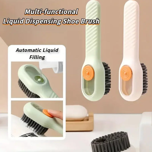 SwishSwipe Scrub Buddy: The Lazy Legend Soft-Bristle Shoe & Home Wonder Brush - THOOBO!
