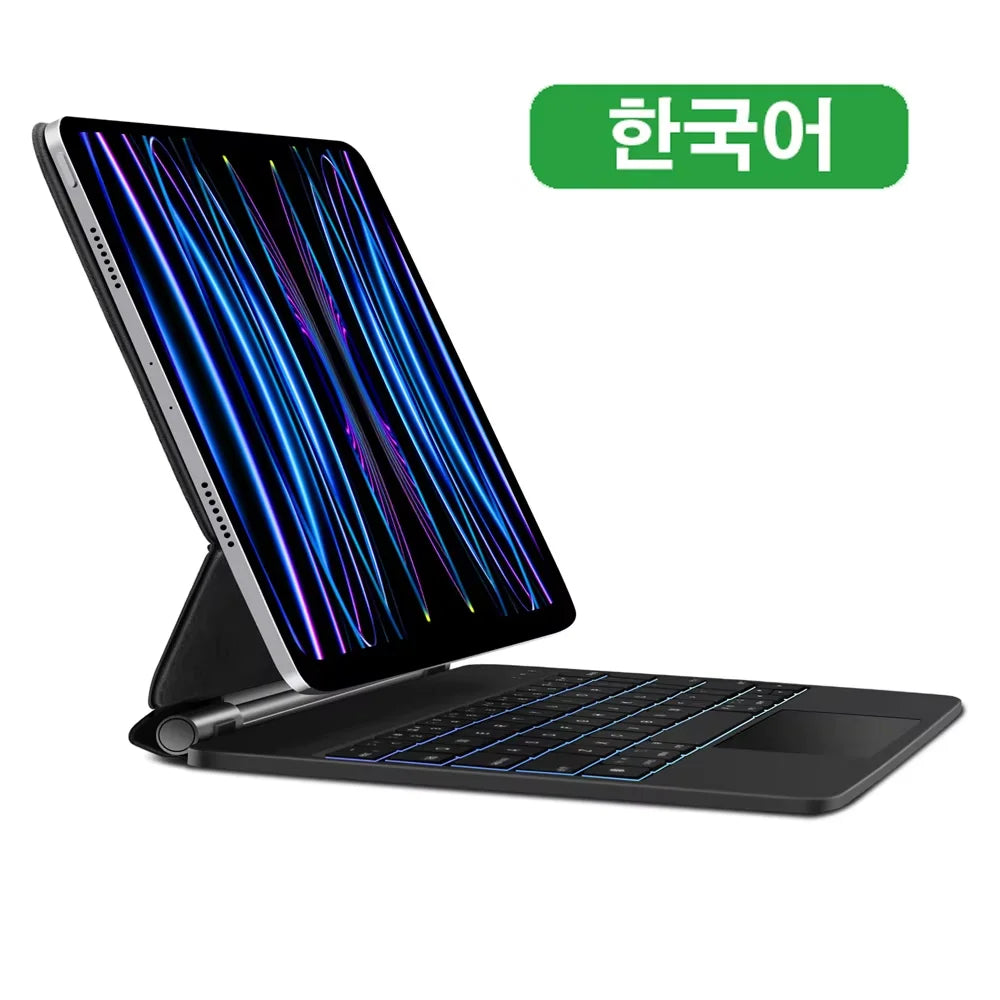 GOOJODOQ Magic Keyboard for iPad Pro 11 2024  Air 4 Air 5 Air 6 for iPad 12.9 10th Generation 6th 5th 4th 3rd Gen Cover Case