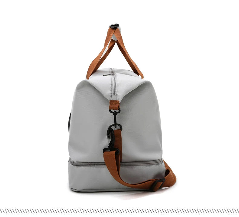 AquaVault Pro — Oxford Waterproof Travel & Gym Tote with Shoe Compartment