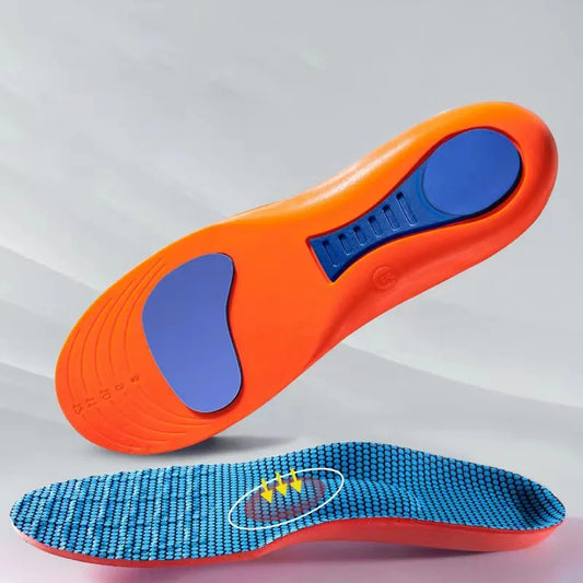 CloudFlex Orthopedic Shock-Absorb Insoles – Smart Cushion Tech for Runners, Walkers & Warriors