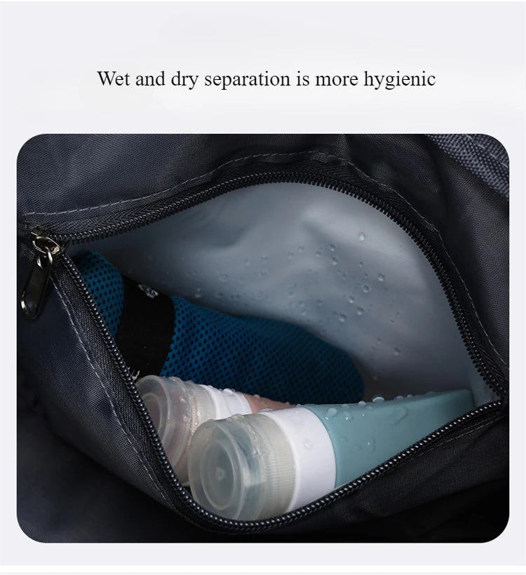 SkyVault Oxford — Waterproof Large-Capacity Travel & Gym Tote for Fashion, Fitness, and Flight