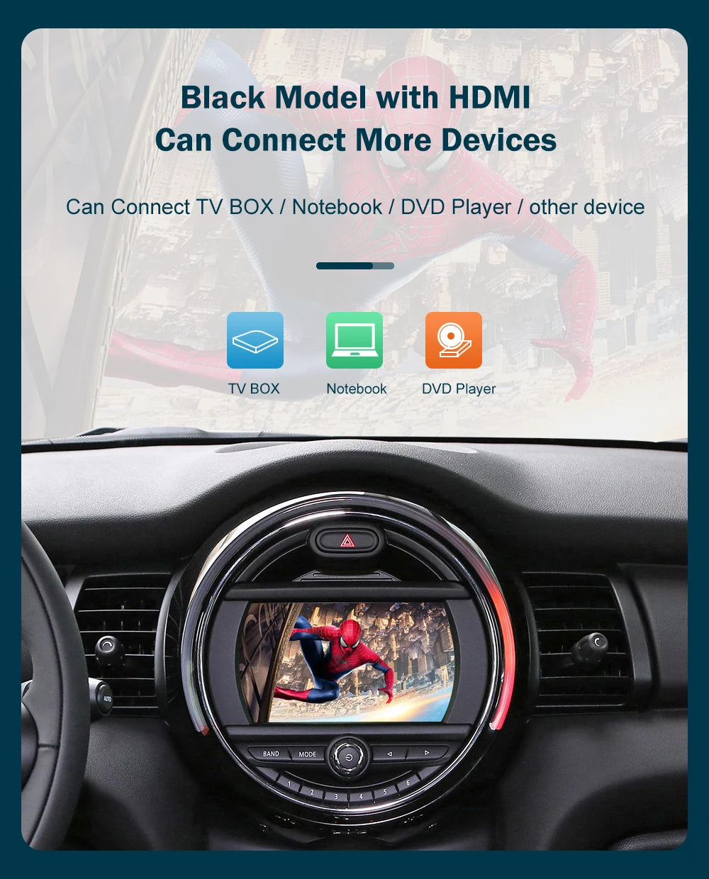 MiniJoy Wireless CarPlay System – Plug-In Happiness for Your MINI Cooper Adventure
