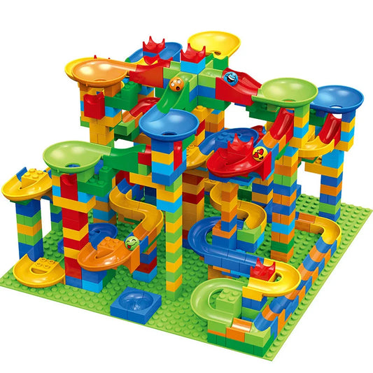 Children’s DIY Block Slide Toy – Educational Building Set for Kids