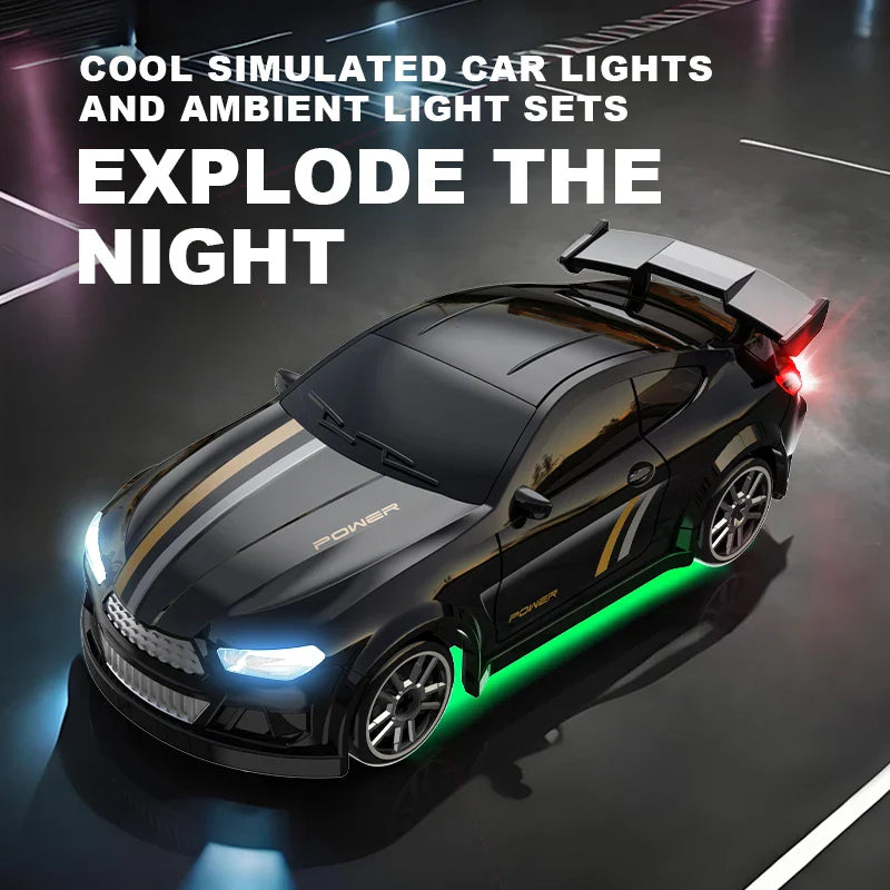 1/64 Scale Drift RC Car 4WD Mini Racing Model with 2.4GHz Remote