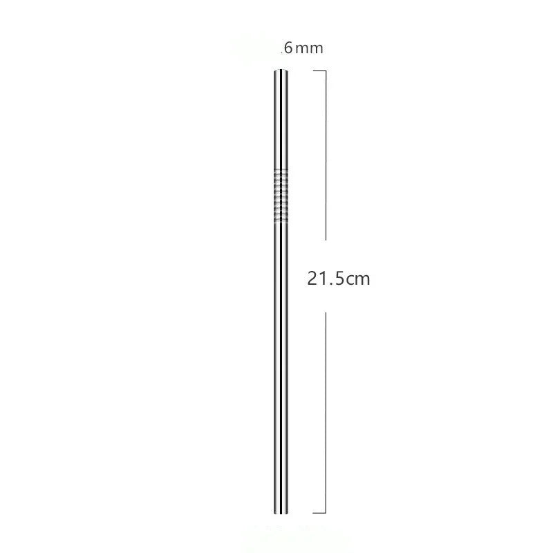 Sip Happens Stainless Steel Telescopic Straw Set – Collapsible, Portable, Eco-Friendly with Cleaning Brush & Travel Case